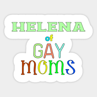 lgbt pride Helena Sticker
